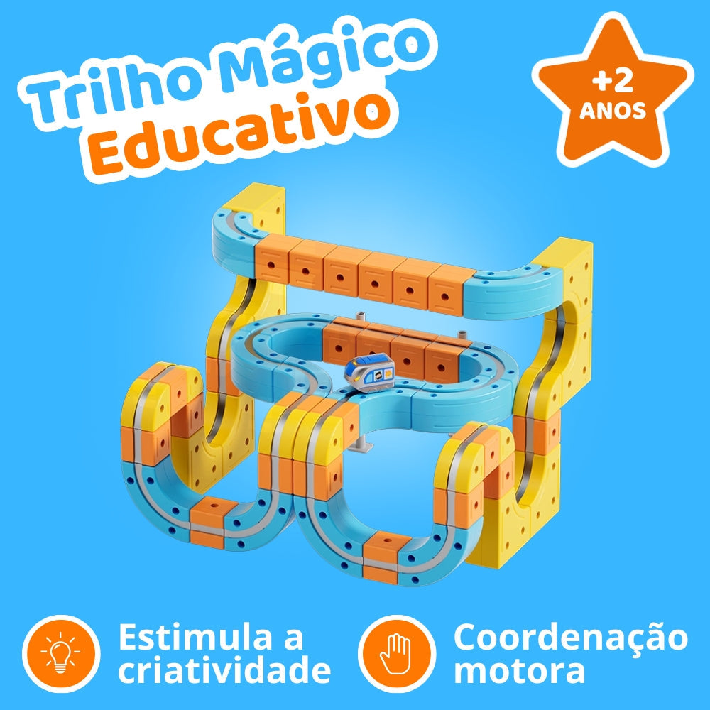 Trilhos Mágicos  – Imã de Criatividade