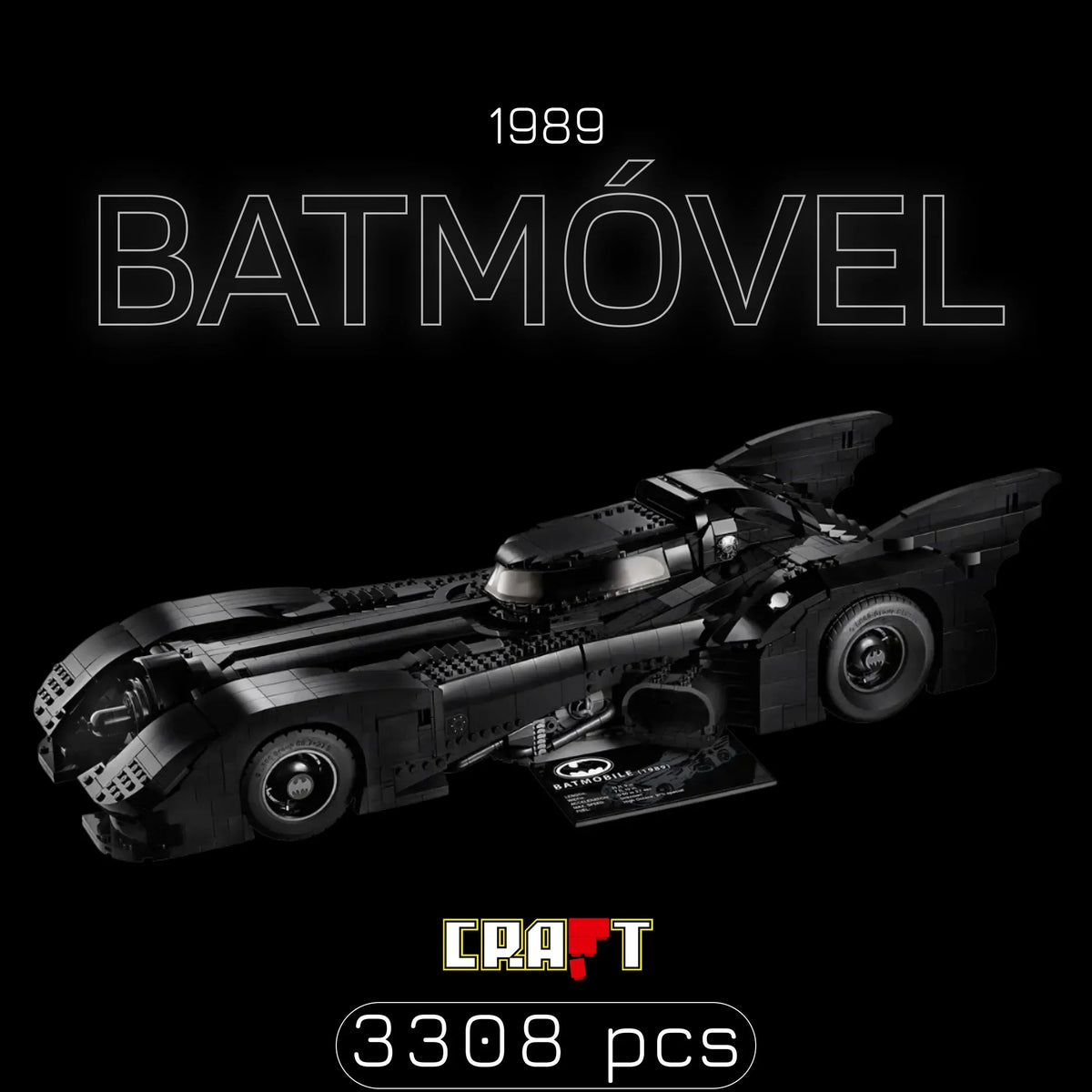 Batmóvel de 1989 (3308 peças)