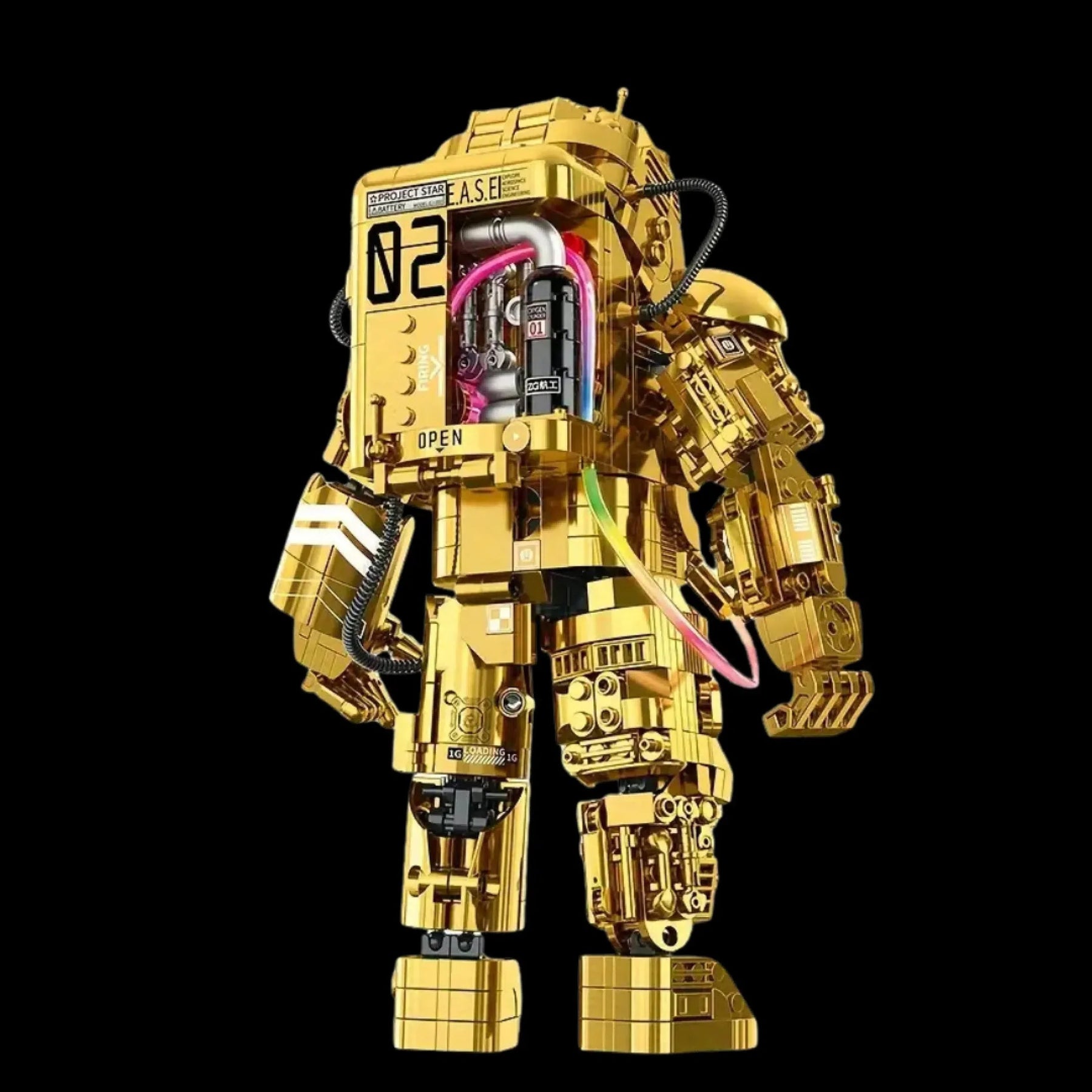 Astronauta Dourado (990 peças)