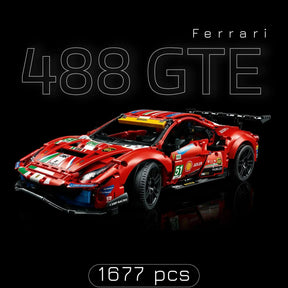 Ferrari 488 GTE (1677 peças)