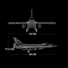 Caça F-16 (1427 peças)